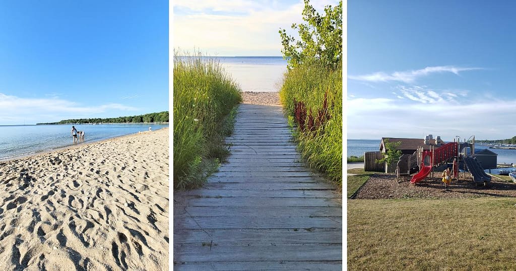 Egg Harbor Beach, Door County, Wisconsin