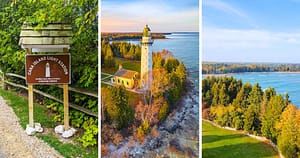 Cana Island Lighthouse, Baileys Harbor, Door County, Wisconsin