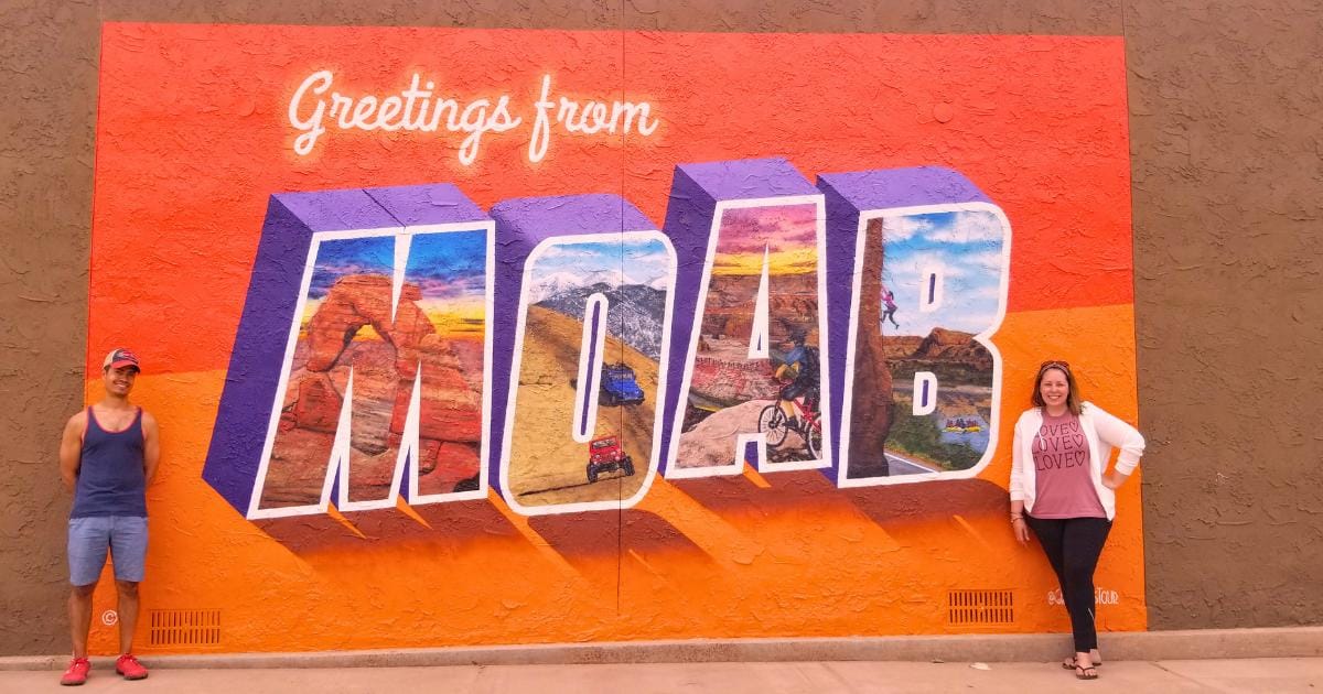 Mural, Moab, Utah